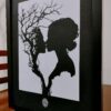 shadow box, shadow box frame, shadow box display case, light box