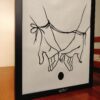 shadow box, shadow box frame, shadow box display case, light box