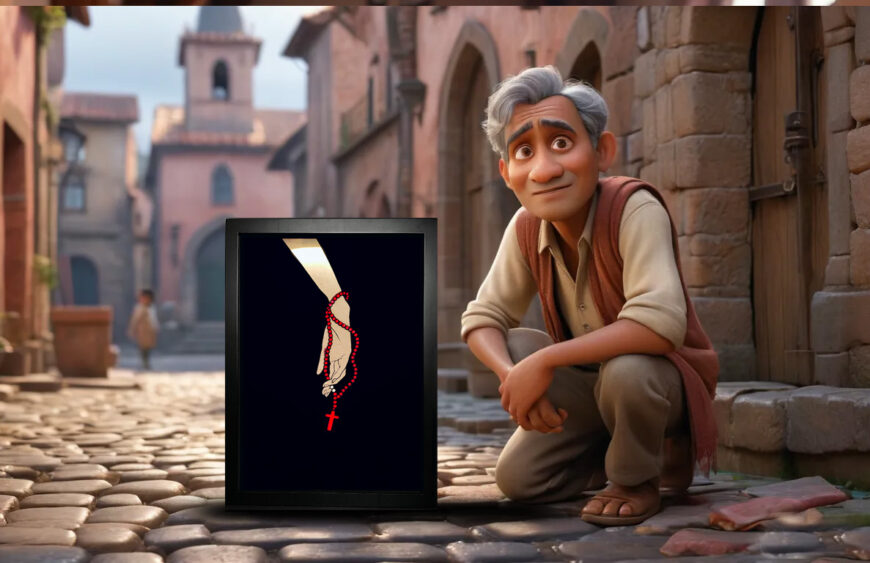 A Heartwarming Tale of Faith and Generosity: The Shadow Box Frame That Touched Two Lives