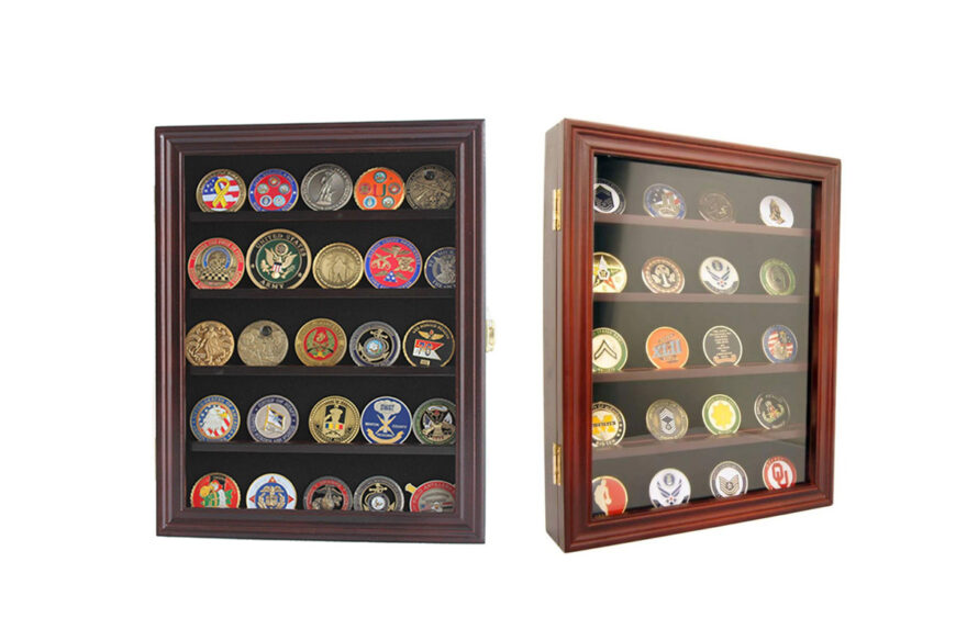 Preserving Memories with a Challenge Coin Shadow Box
