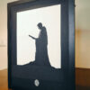 Divine Energy: Priest Reading Bible Shadow Box Frame