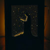Divine Energy: Priest Reading Bible Shadow Box Frame