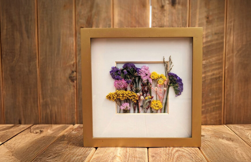 Shadow Box for Dry Pressed Flowers: A Timeless Way to Preserve Memories